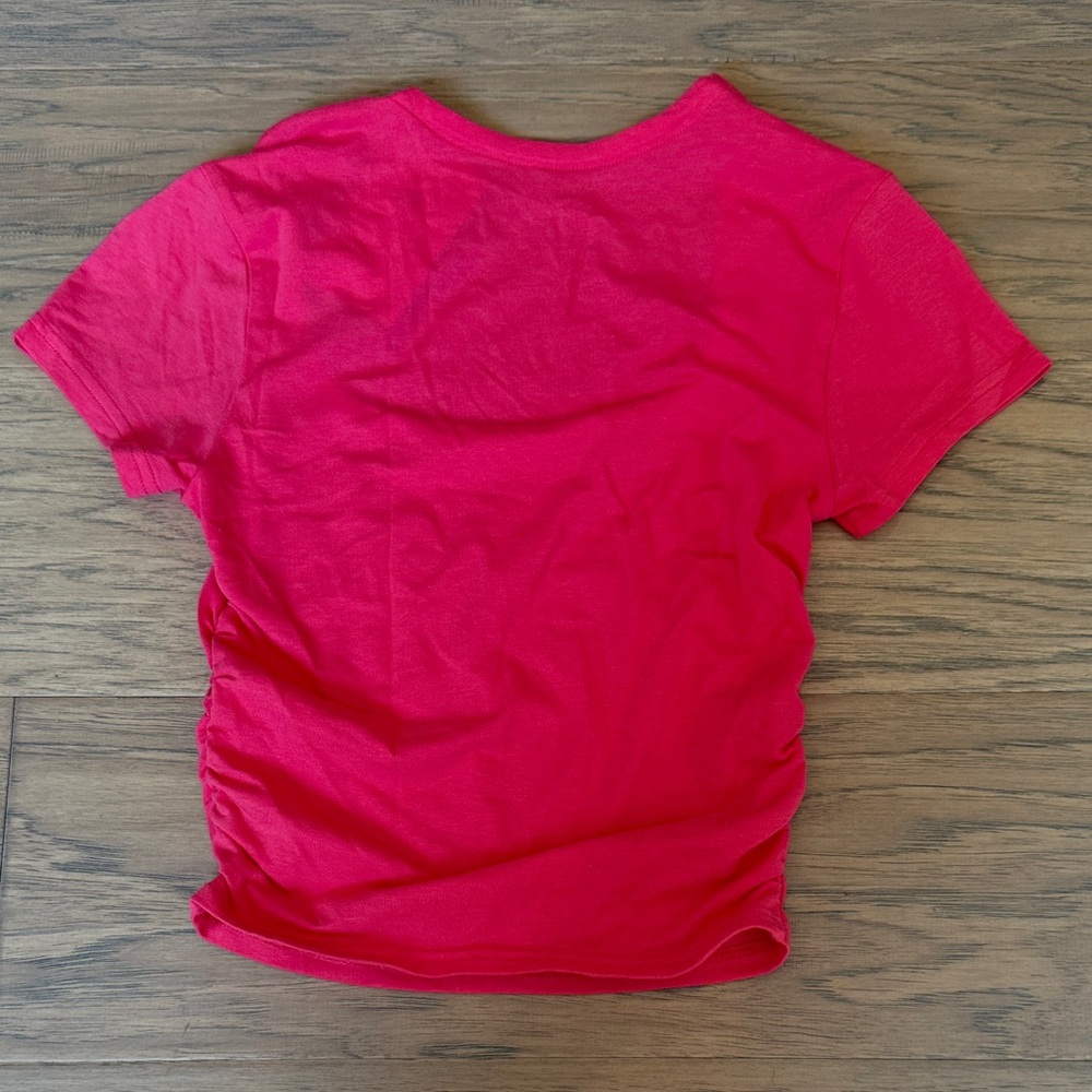 NWT Nike Hot Pink Scoop Neck Crop Top XS - Picture 3 of 5